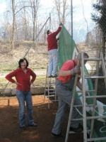 Plätze einrichten 2009