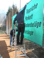 Plätze einrichten 2009